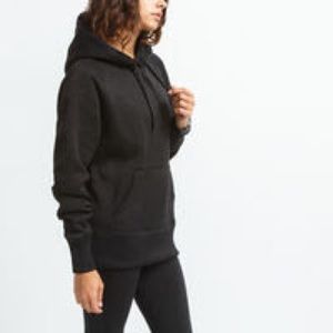 Wmns Roots Angie Hoody, EUC, Black, XL